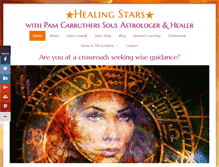 Tablet Screenshot of healingstars.com